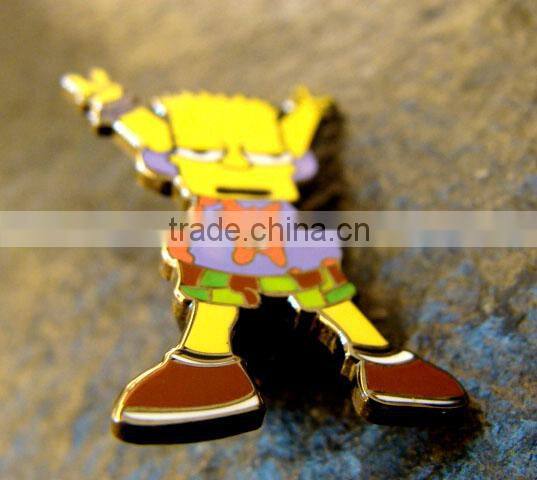 High quality custom cartoon metal lapel pin