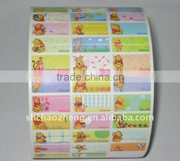 Nice looking animal decorative adhesive label