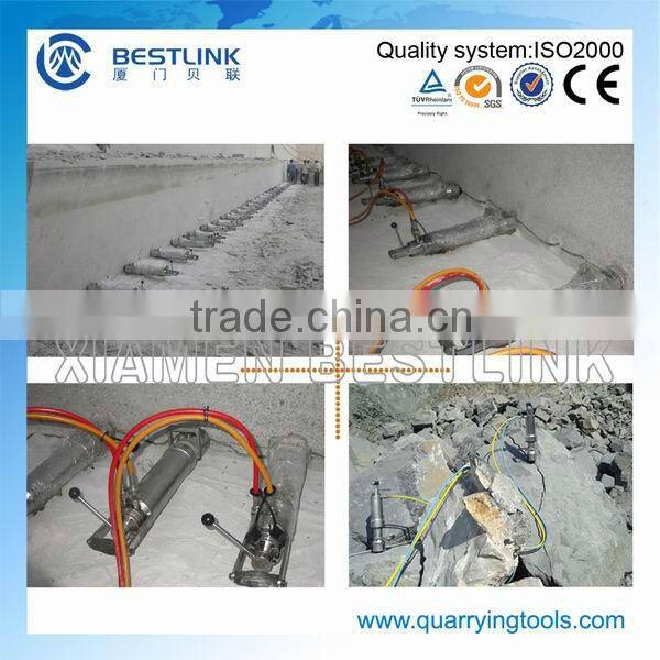 Pneumatic driven hydraulic concrete&rock splitter