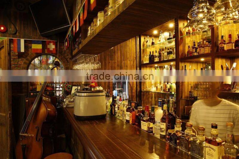 SICAO 2016 New Design Compressor Ice Maker Machine 9.8kg with bullet cube ice shape