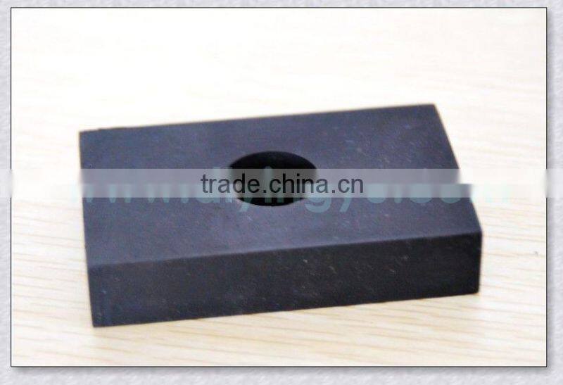 rubber bumper stops/rubber rectangle anti-vibration buffer/rubber molded bumper