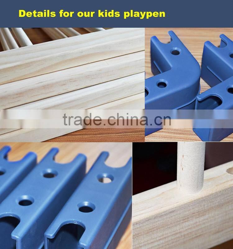 2016 new Wooden Baby Playpens