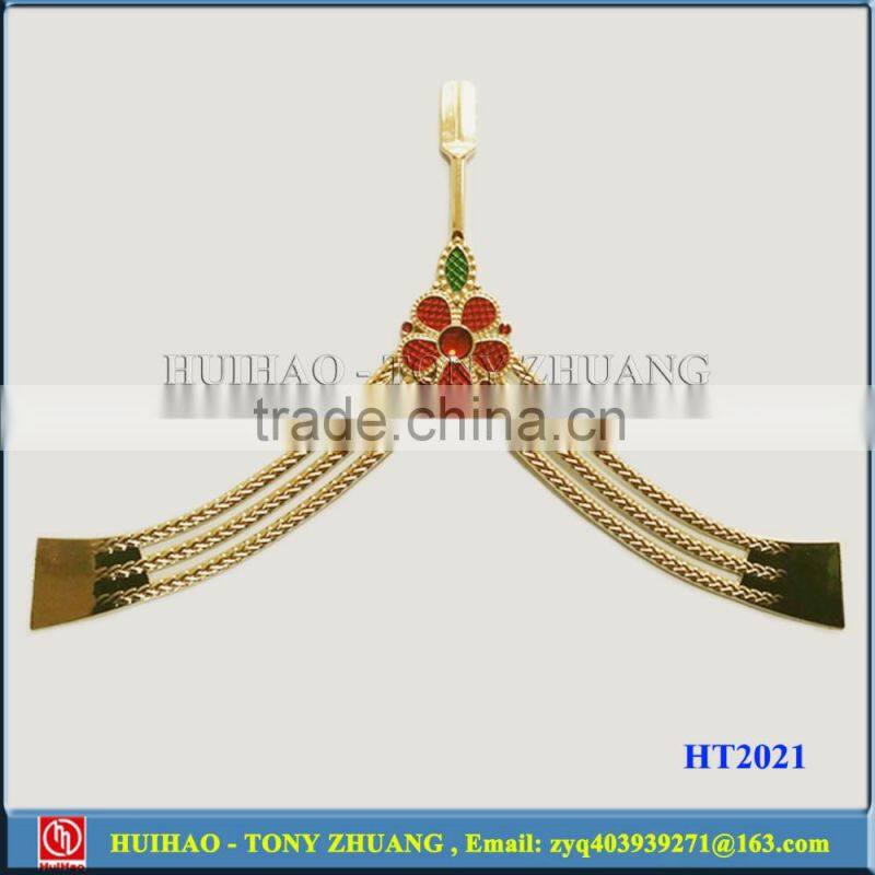 Factory price TPU strap vamp accessory,TPU sandal vamp (HT2030)