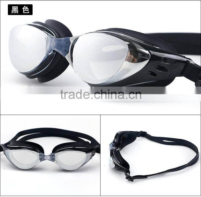 Unisex Swim Glasses For Adult Men Women, Swim Goggles with 100% Anti-UV,Anti Fog Technology Mirror Swimming Glasses-Gold Color