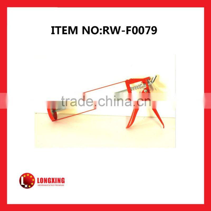 Factory Supply DIY&Professional 9 Inches/300ml Silicone Sturdy Skeleton Type Caulking Gun