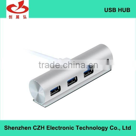 Aluminum alloy 4 port usb 3.0 hub driver from usb hub suppliers