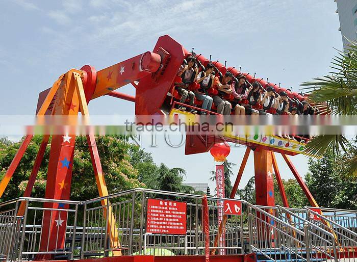 360 Degree Rotary Fun Thrill Rides Top Spin Amusement Machine Equipments