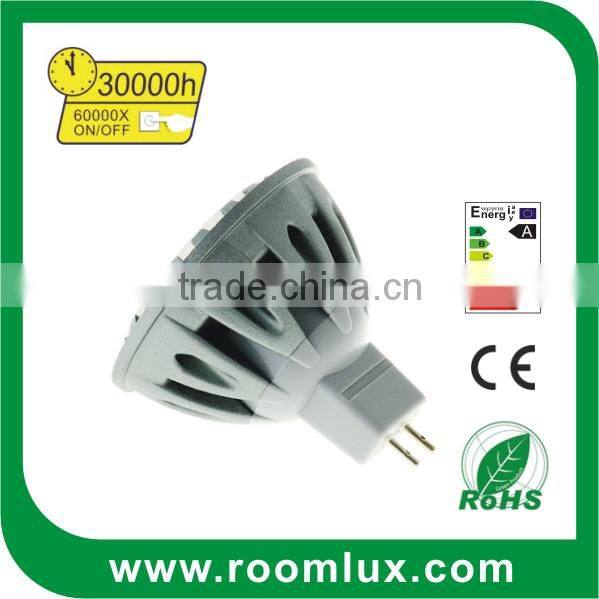 5w 400 lumens SMD LED Spot Light with GU10 Base