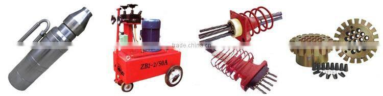 prestressing hydraulic jack for post-tension