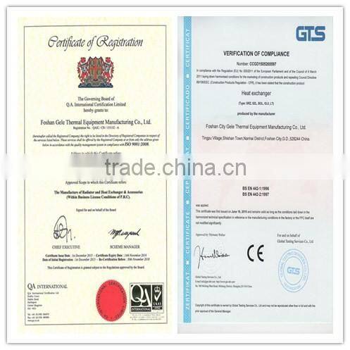 heat exchanger for Timber drying machine