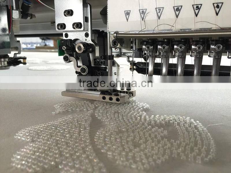 single head embroidery machines with prices(double sequin+chenille+simple coiling)