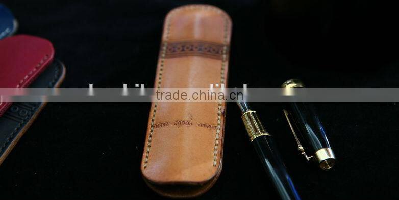 Genuine Leather Pen Case