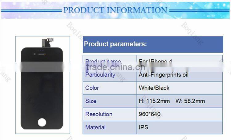 factory price for iphone 5 lcd touch screen with digitizer assembly
