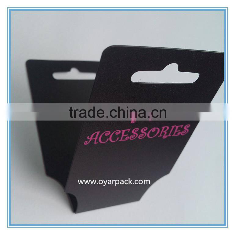 pink logo custom printed jewelry hang tags for earrings necklace bracelet