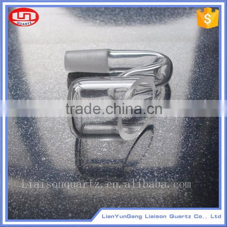 Clear color and 4mm thickness quartz nail