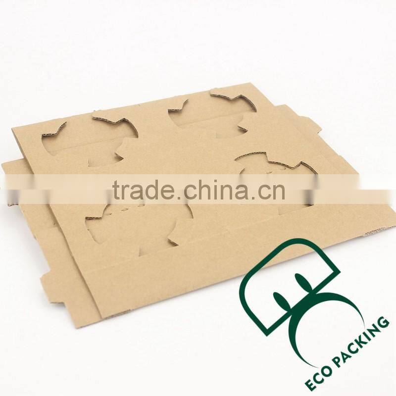 paper board take away 4 cups coffee cup tray