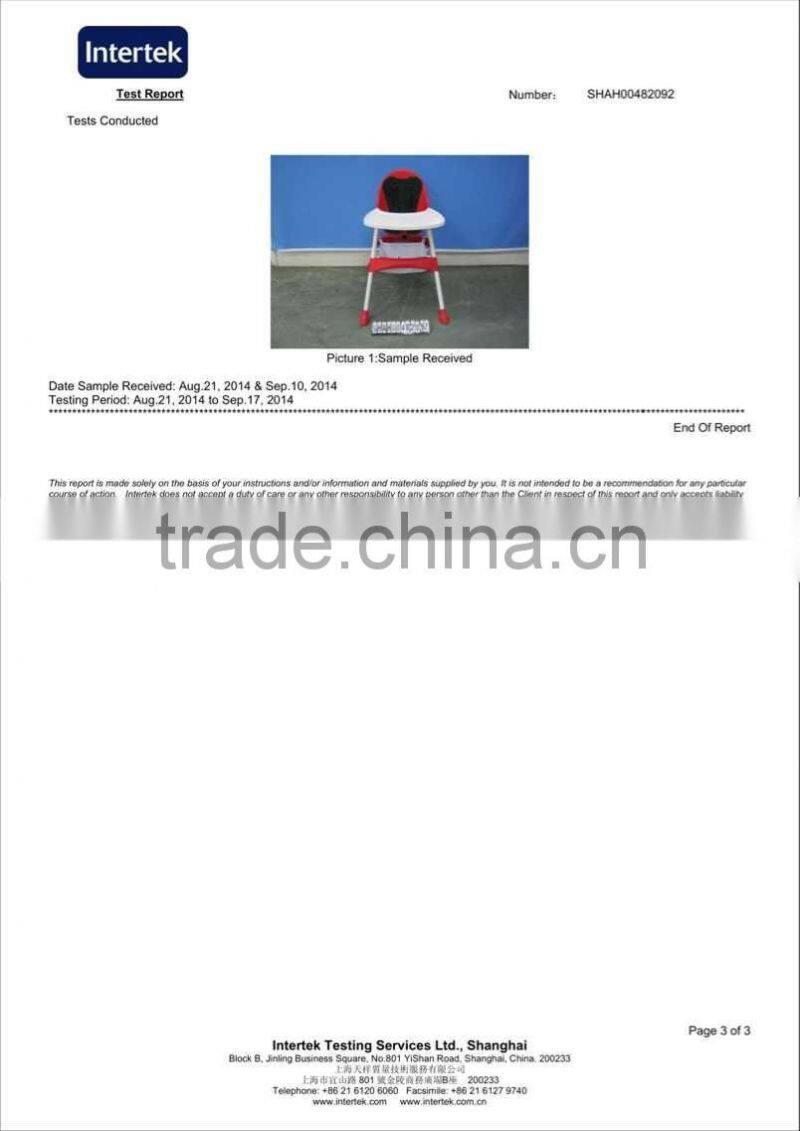 high chair for baby feeding, folding restaurant baby high chair