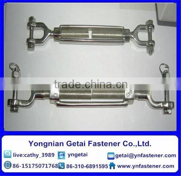 Din 1480 5mm 16mm Stainless Steel Turnbuckle
