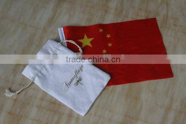 Customized hot selling lamination jute shopping pouch