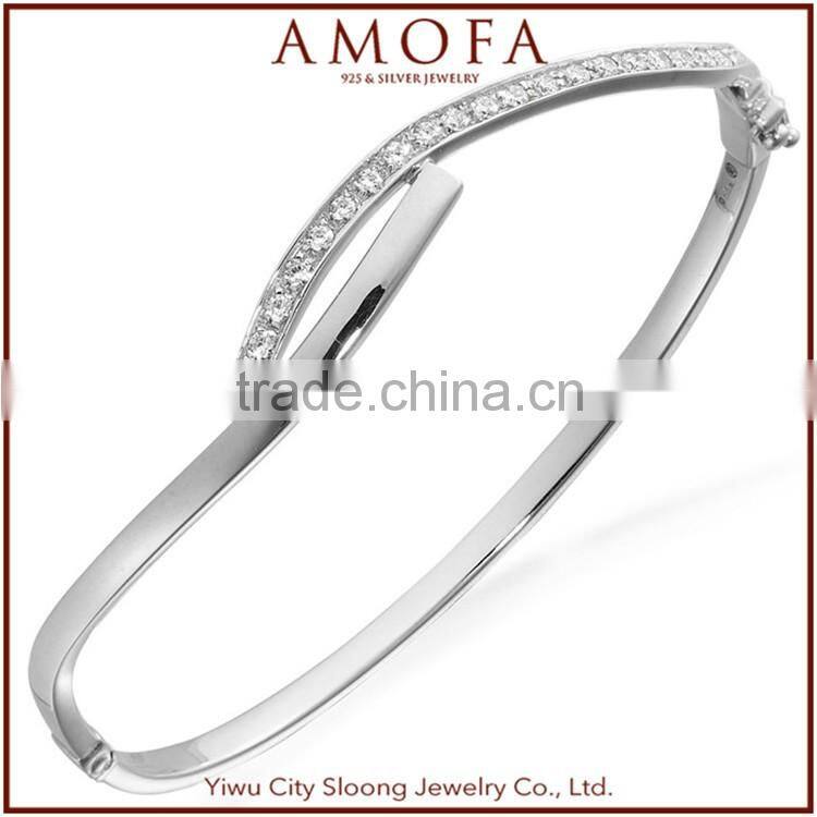 Quality-Assured AAA Zircon Decorated sexy bangle