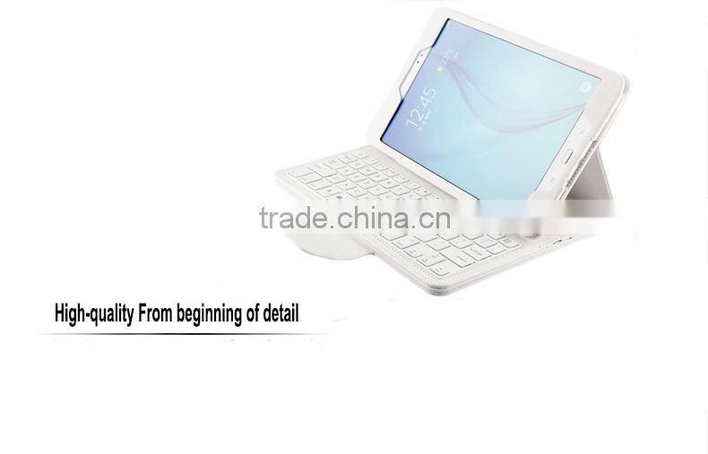 Litchi pattern all-in-one bluetooth keyboard for Samsung 10.1inch T550/T551-SA1055