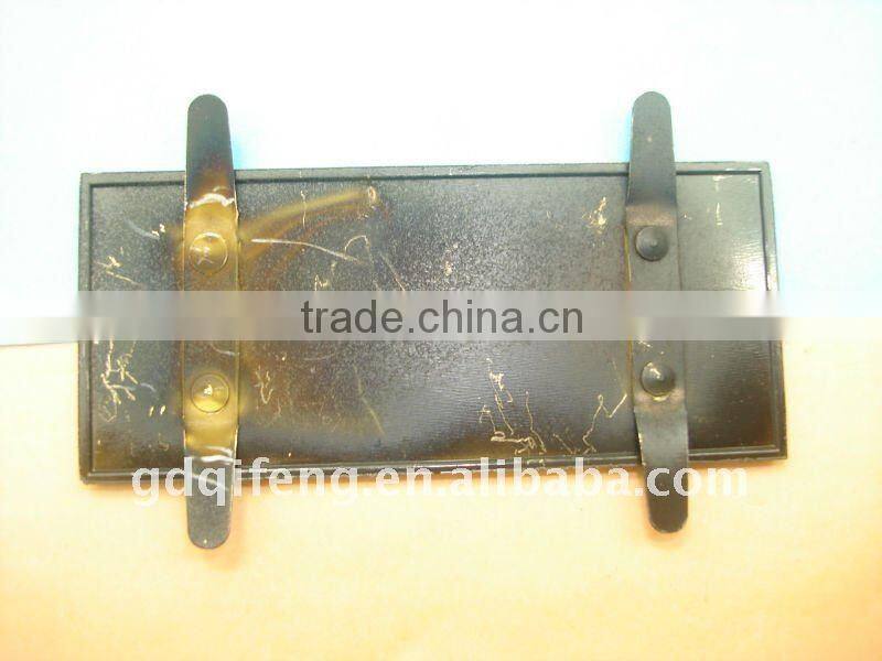 brass metal trade lable Q-2164