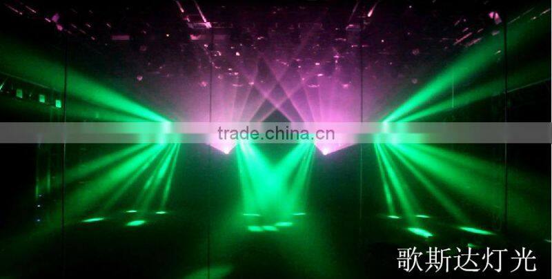 High Quality 15W RGBW led spider beam moving head light / 1 year warranty indoor stage led light