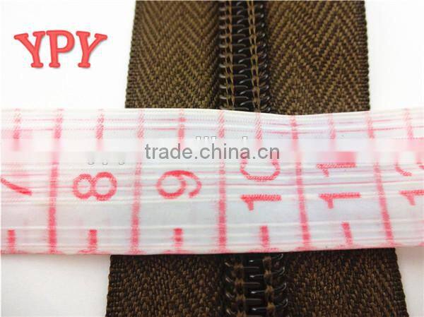 8# nylon zipper long chain/roll, 200yards/roll,width 35mm