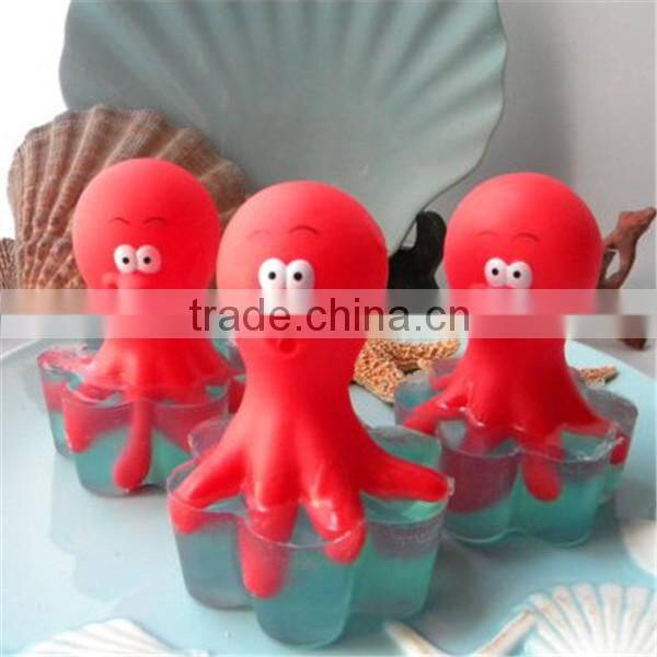 customized octopus soap toy, customized bath toy soap, bath toy