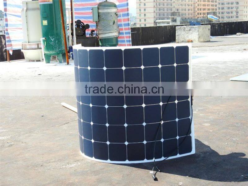 Sunpower 250w semi flexible solar panels high efficiency 23%