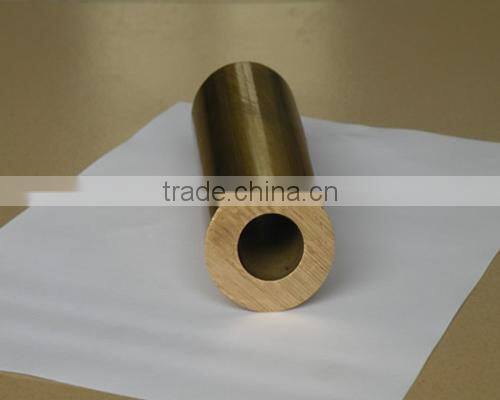 China CuSn4 thick wall bronze pipe