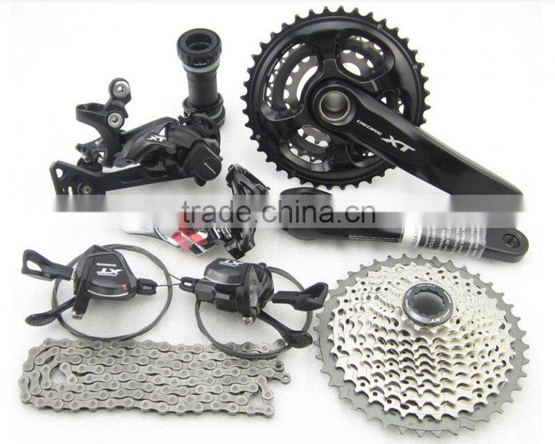 Bicycle parts Deore XT M8000 33 speed groupset with oil disc brake for mountain bike
