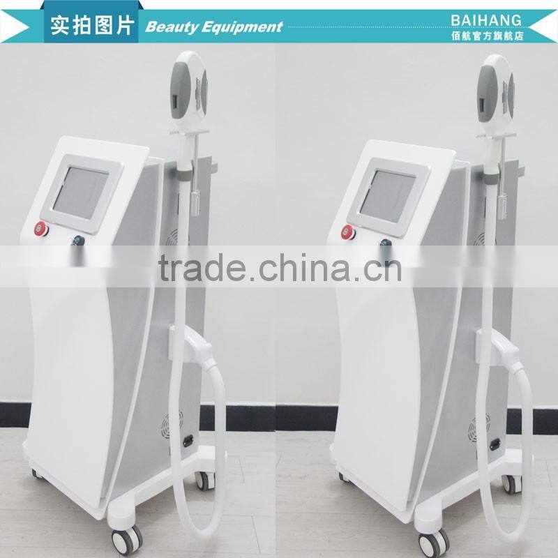 2016 Most professional fast painless laser opt shr hair loss equipment