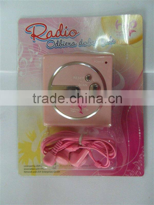 portable mini fm radio YF0776A