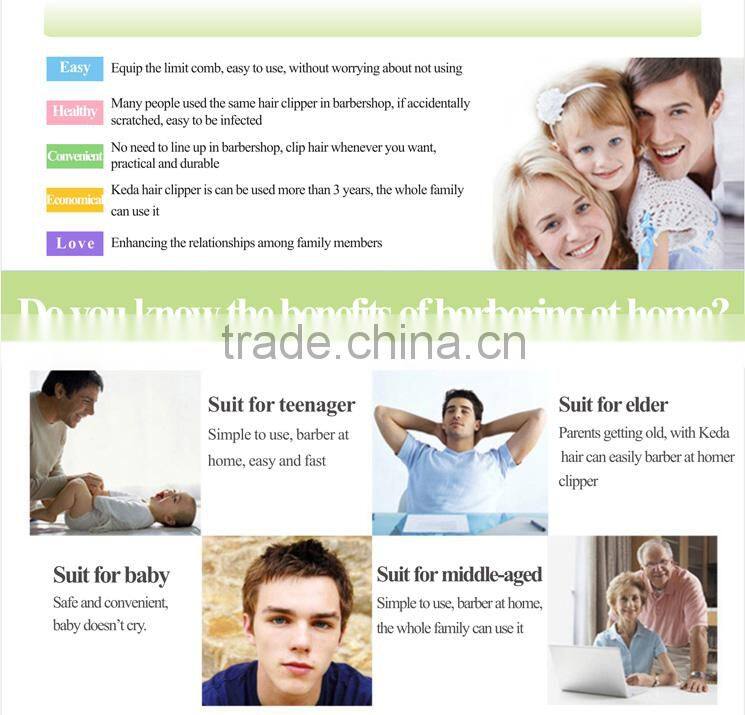 Family Rechargeable Hair Cutting Machine