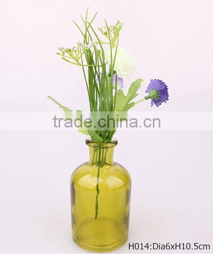 new mini glass vase with sprayed color