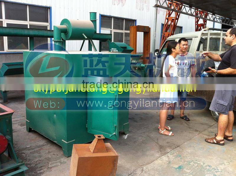 Energy saving no pollution wood sawdust carbonization stove wood charcoal carbon stove