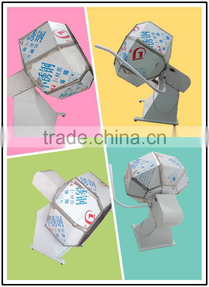 Stainless steel snacks food seasoning machine mixing various flavor