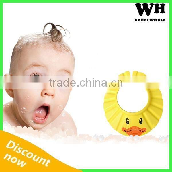 100% EVA resin baby shampoo bath shower cap
