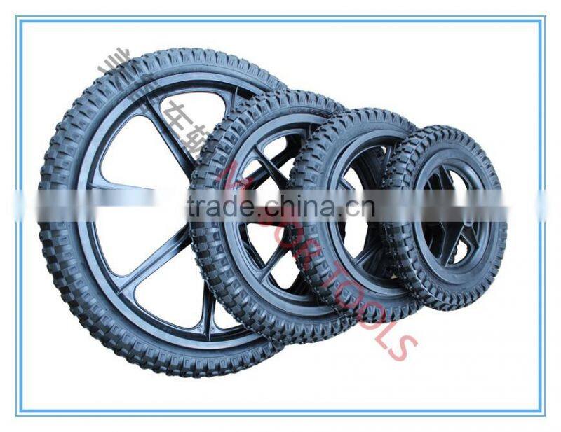 12/14/16/20 inch EVA Semi-pneumatic wheels