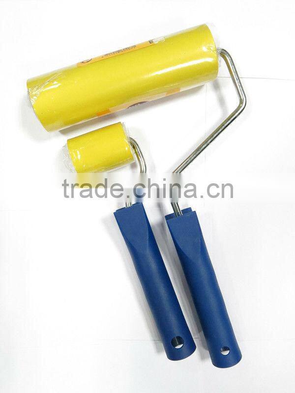 Yellow Sponge Paint roller Brush