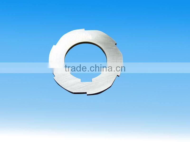 Plastic/rubber/tyre shredding machine blade single shaft shredder blades
