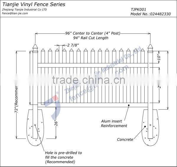 Professional Manufacturing Cheap Plastic Fence