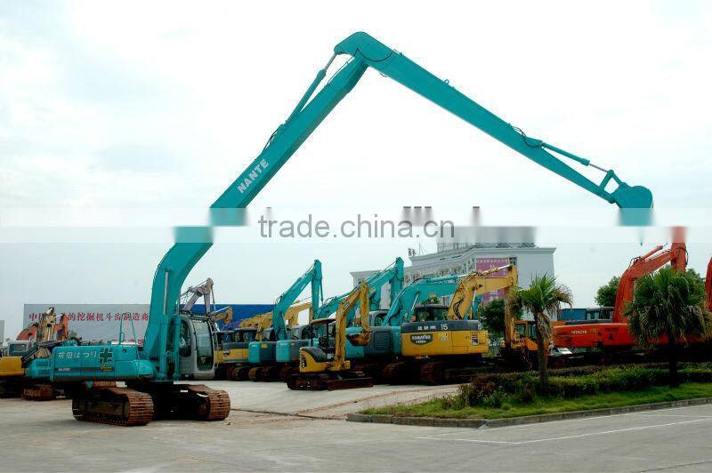 long arm komatsu excavator