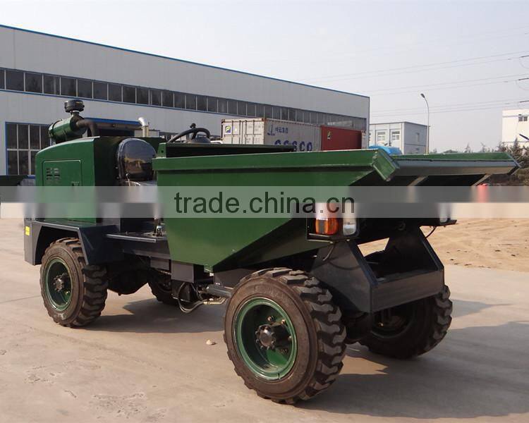 CE ISO Good price 3 ton site dumper for hot sales