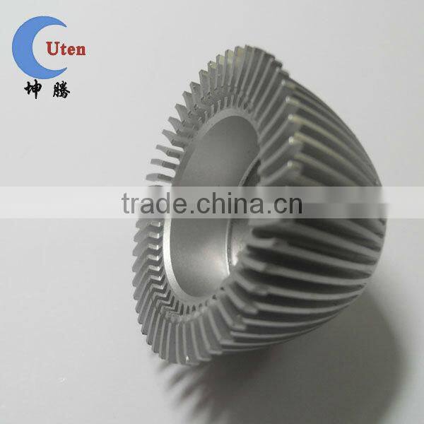 Different size and cheap custom aluminum part for LED lamp