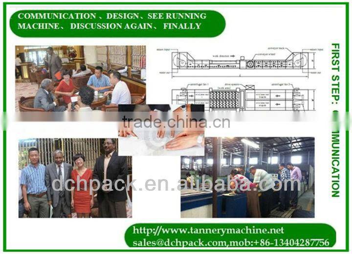 tannery machine leather Italy quality china price 20m Automatic stretching dry machine