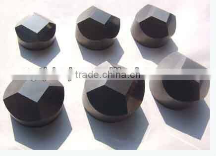 2-facet tungsten carbide anvil tools for diamond application