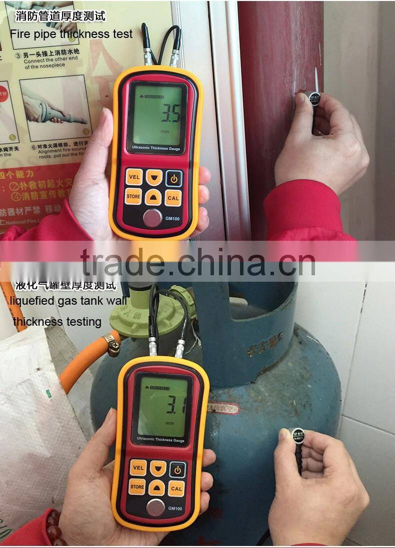 GM100 Non Destructive Ultrasonic Thickness Tester