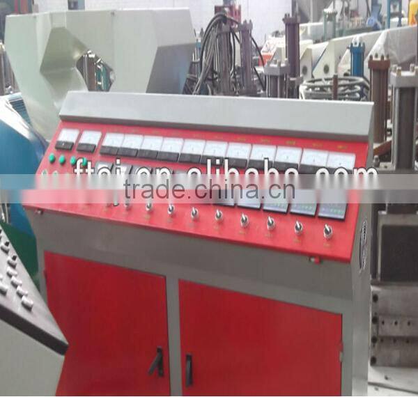 Waste plastic granulator pelleting line